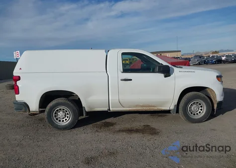 2023 Chevrolet Silverado 1500 2Wd Standard Bed Wt z USA, uszkodzony, nr VIN 3GCNAAEK1PG357728